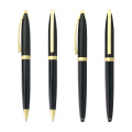 Smooth Writing High Quality Bloss Black Metal Ballpoint Point avec Custom Logo Grave